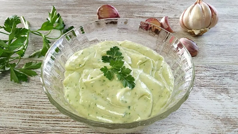 salsa de ajo - receta
