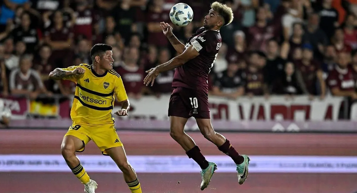 Boca Juniors vs. Lan&uacute;s 
