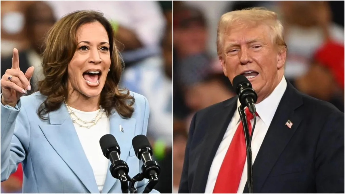 Donald Trump y Kamala Harris