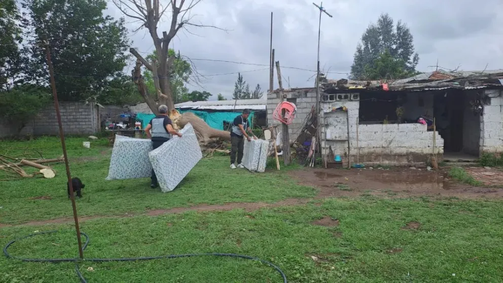 Temporal en Salta: continúa la asistencia a los afectados en Orán, Mosconi, Campo Quijano y Tartagal