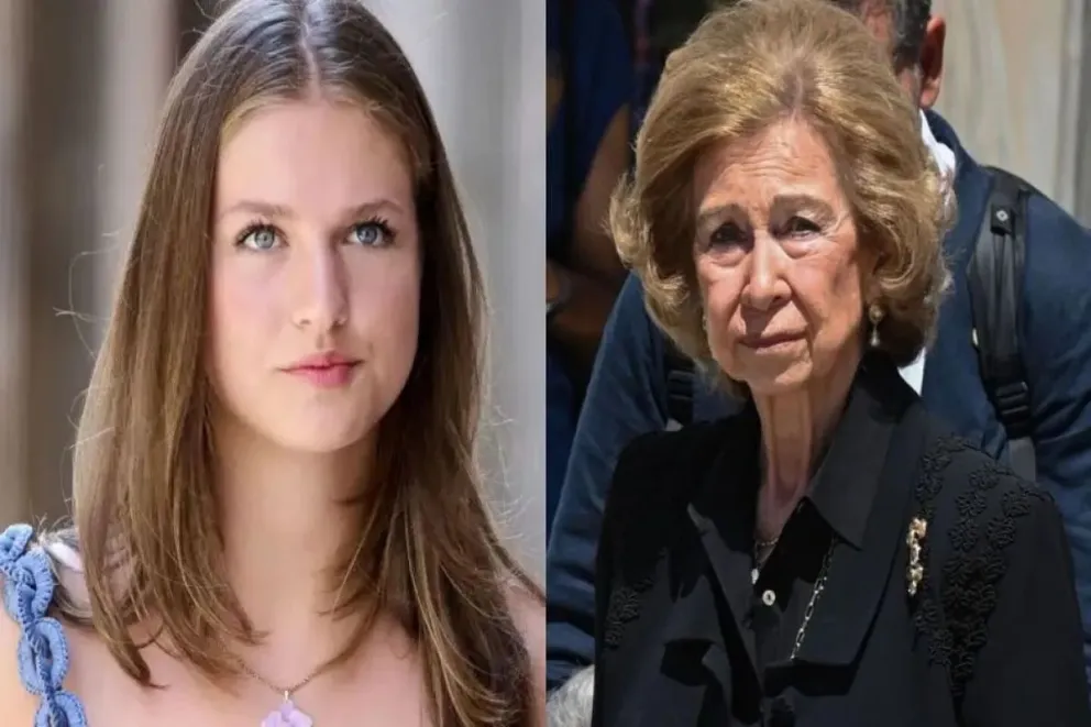 La princesa Leonor causa incomodidad a la reina Sofía en la celebración su cumpleaños 
