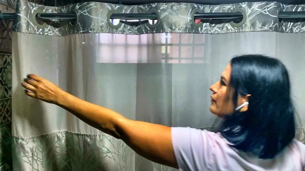 cortinas de ba&ntilde;o - truco