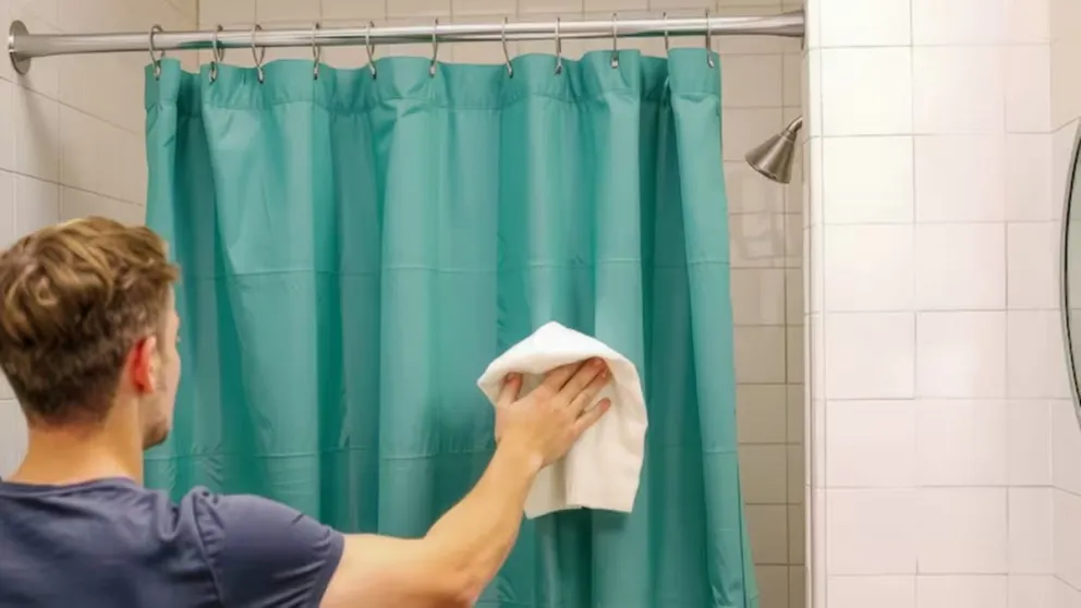 El truco ecológico para mantener tu cortina de baño impecable: sin lavandina ni bicarbonato