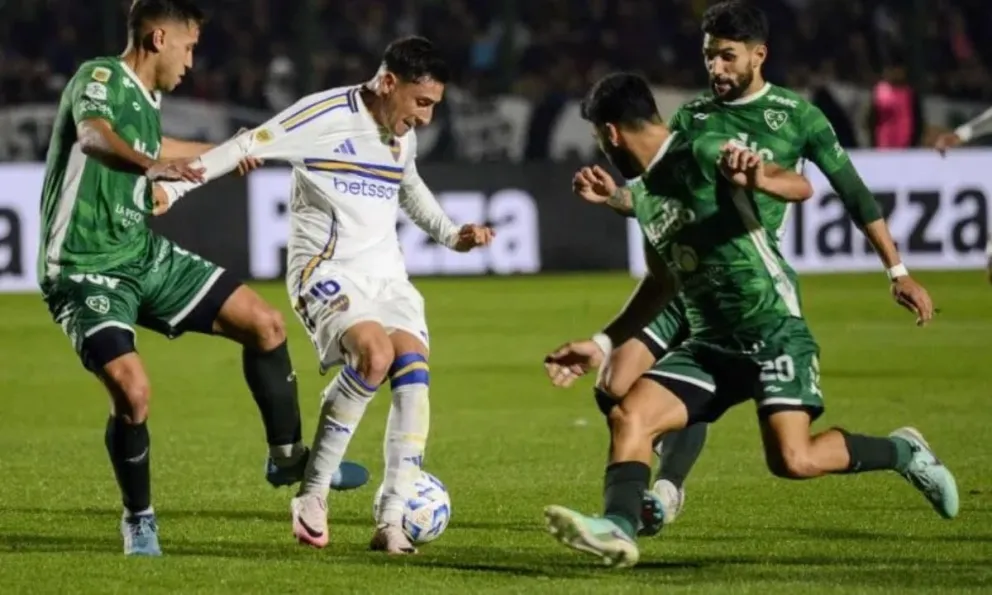 |VIDEO| Boca ganó en Junín con polémica: gol anulado para Sarmiento y bronca en las tribunas