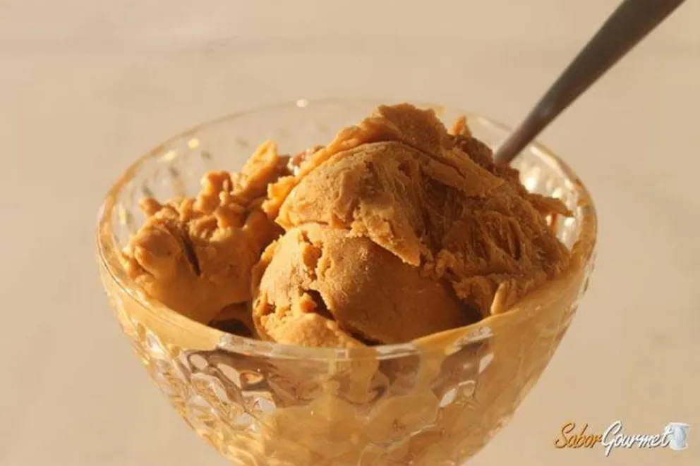 helado de dulce de leche - receta