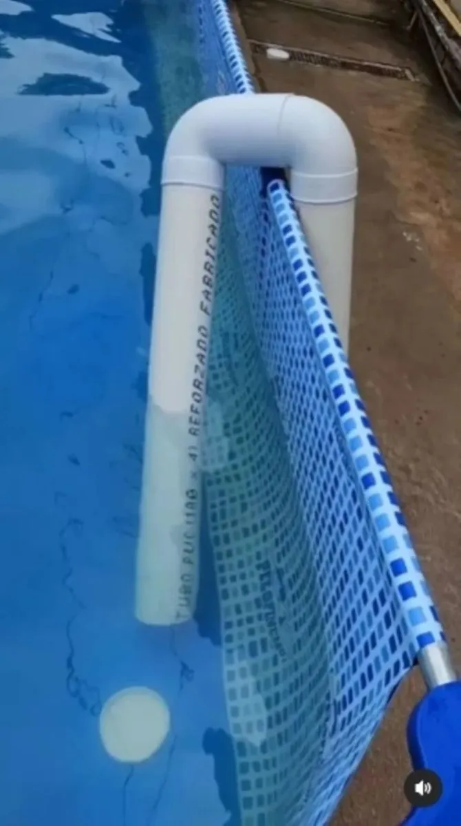 pileta de lona - truco
