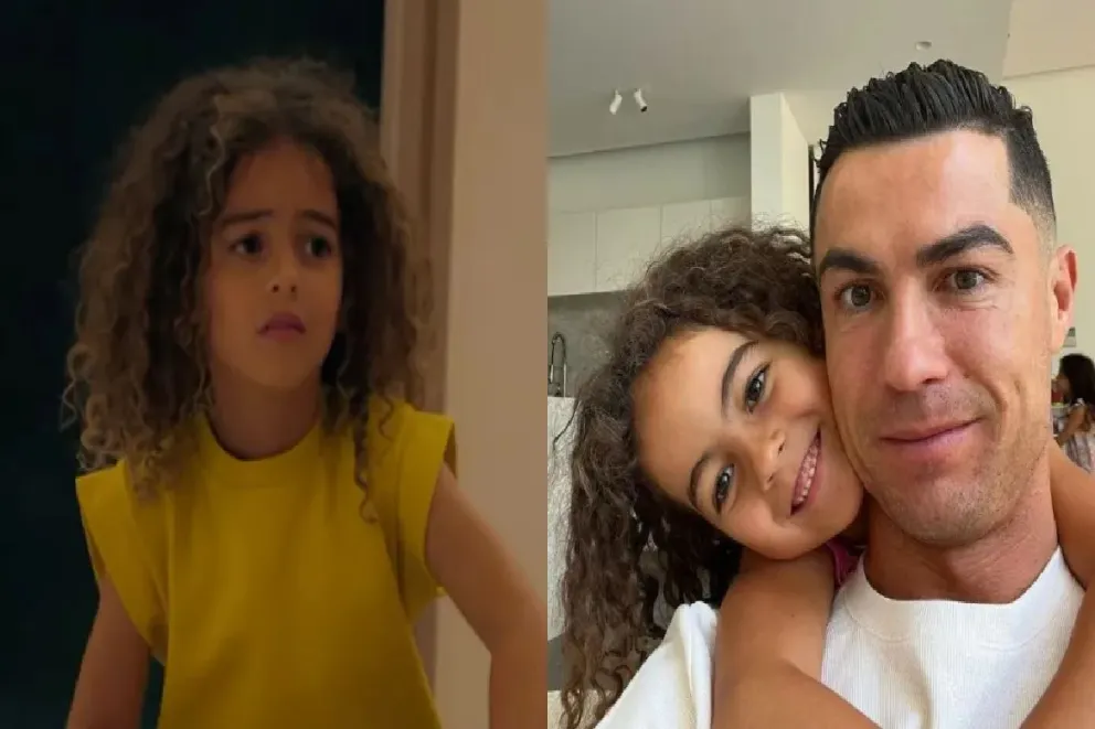 Hija de Cristiano Ronaldo se roba el espectáculo con su inocente respuesta