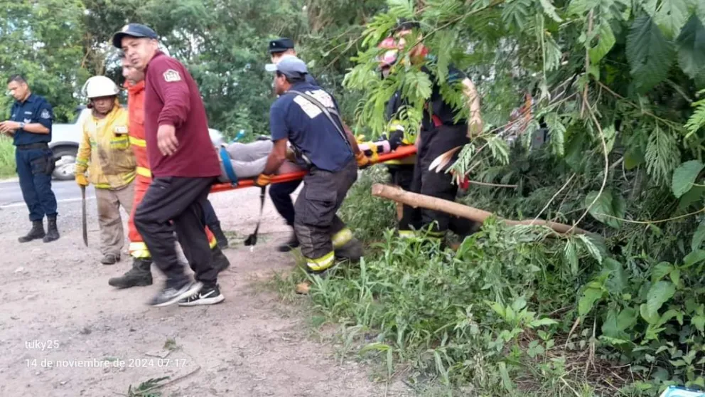 Impresionante vuelco en Ruta 50: dieron a conocer el parte médico de los heridos