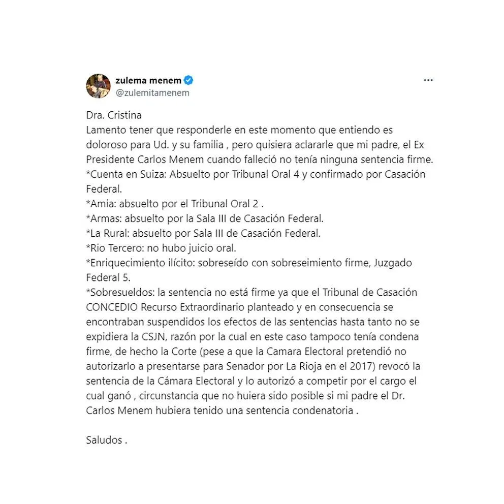 Zulemita Menem