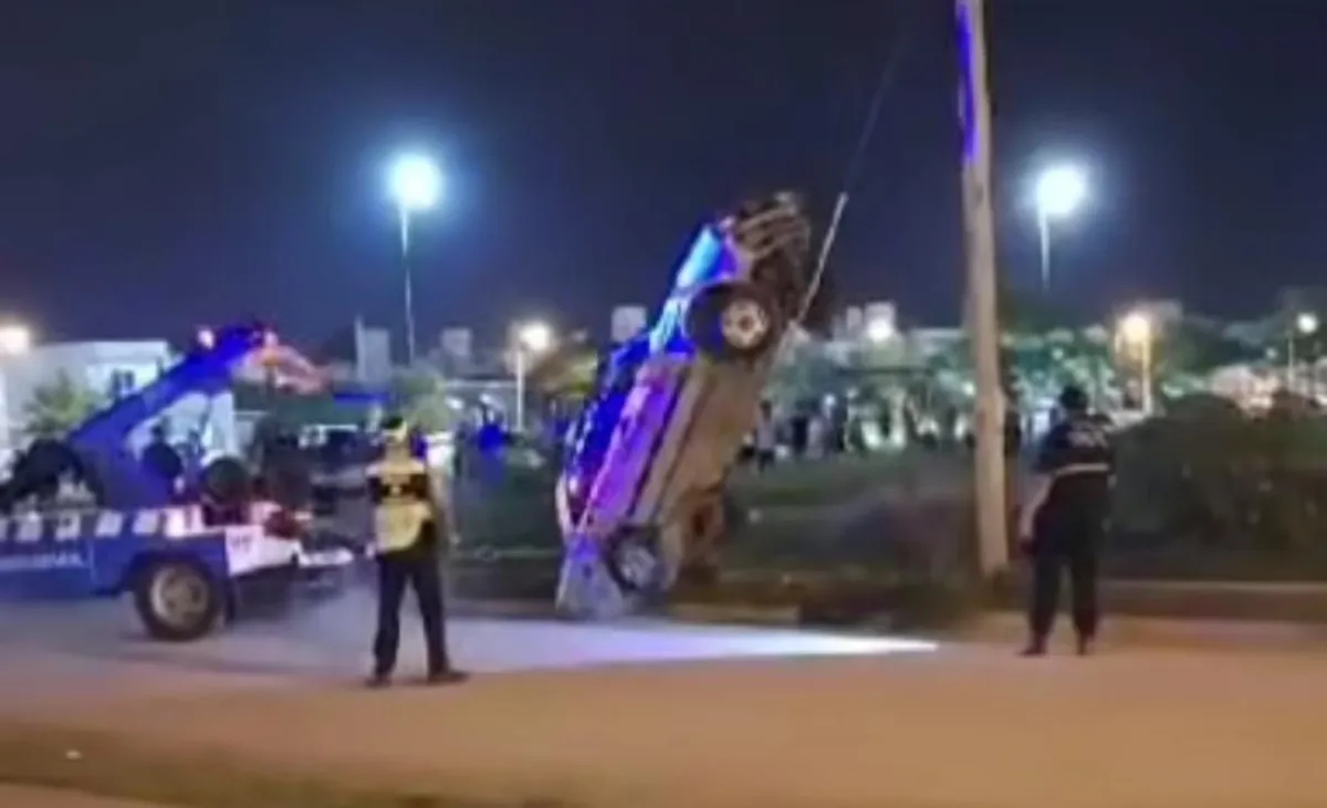 Accidente en El Huaico 