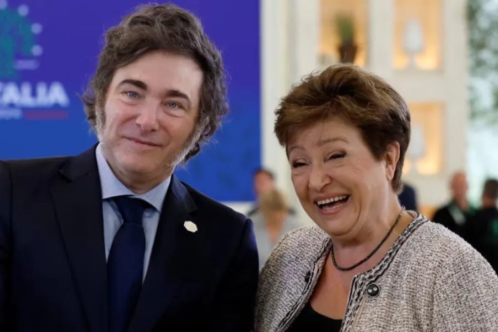 Avanzan las negociaciones con el FMI: Javier Milei se reunió con Kristalina Georgieva