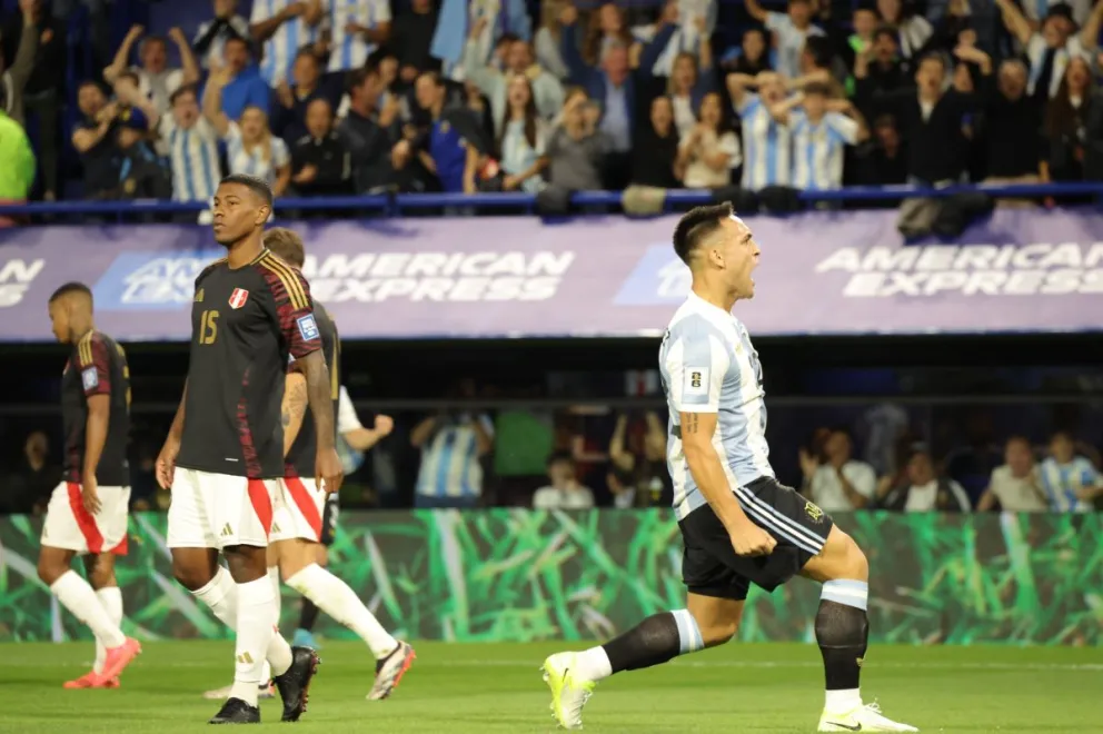 Triunfazo de la Selección Argentina: fue 1 a 0 ante Perú y se sumaron tres puntos clave
