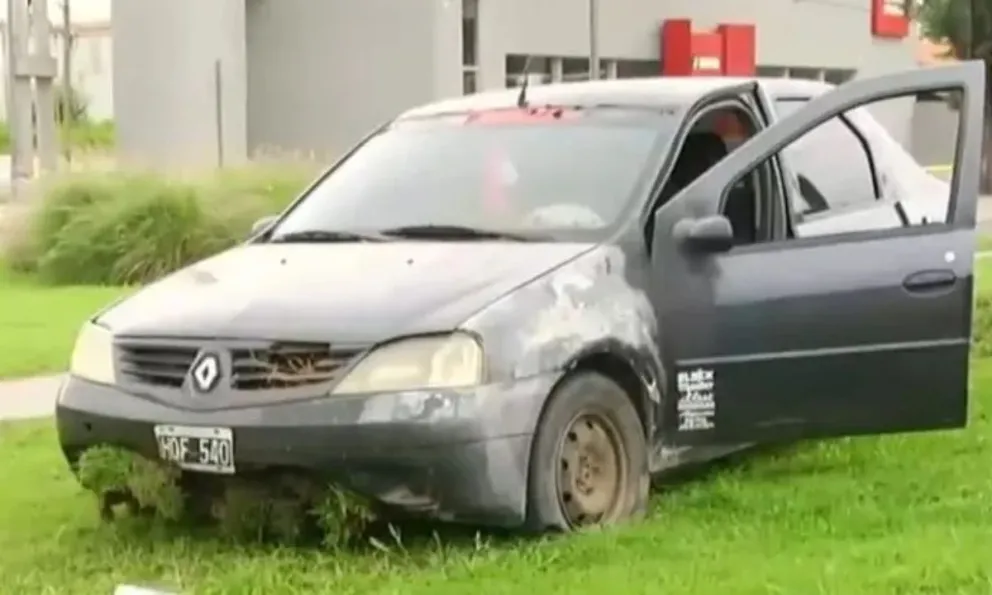 Choque en Avenida Paraguay: manejaba borracha y se incrustó sobre los arbustos