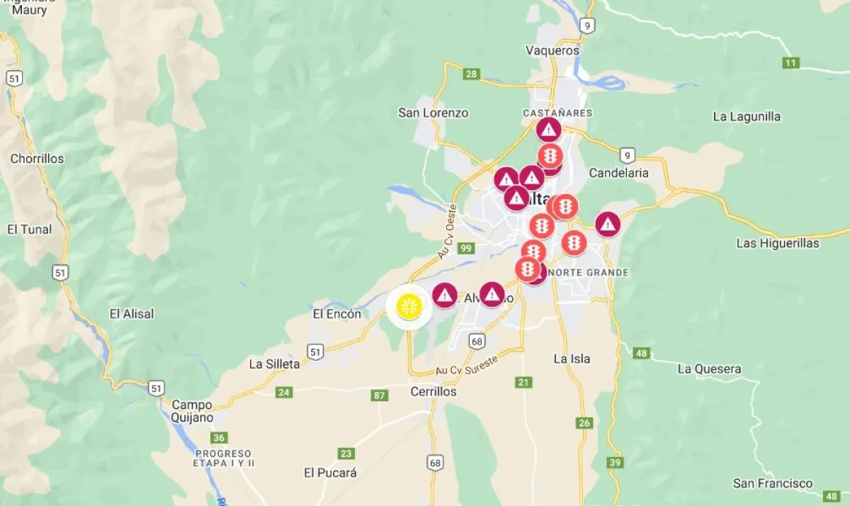 fotomulta mapa