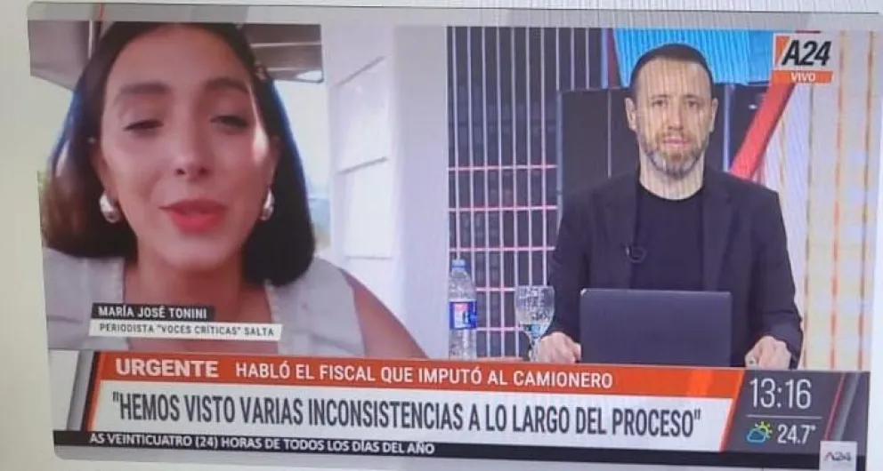 Desaparición de María Cash: Voces Críticas se hizo presente en América 24 para brindar información sobre el caso