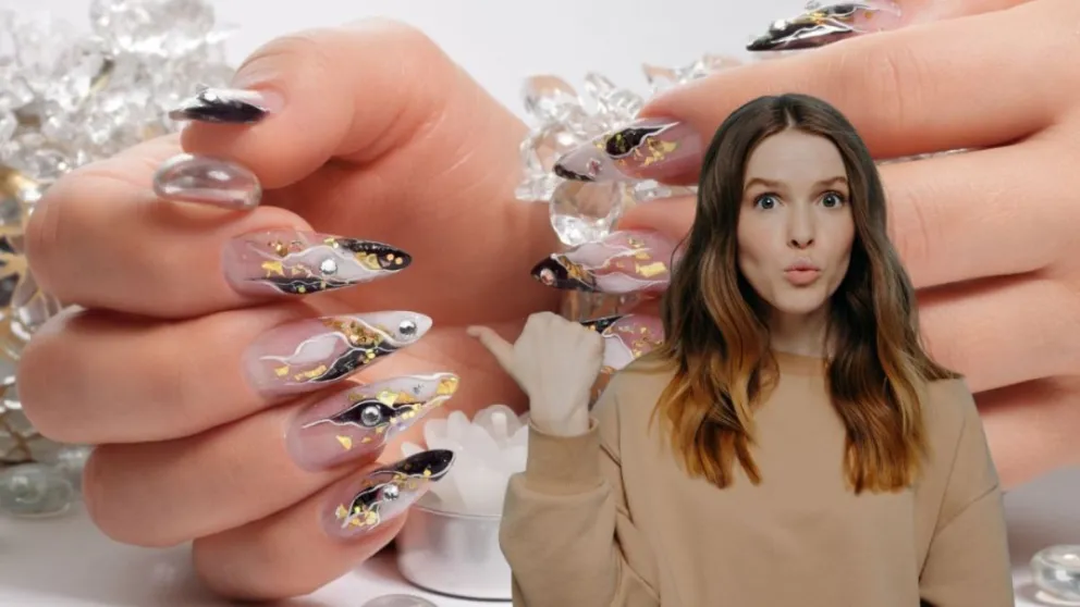 Nail Art con piedras: los diseños de manicura que te están esperando 