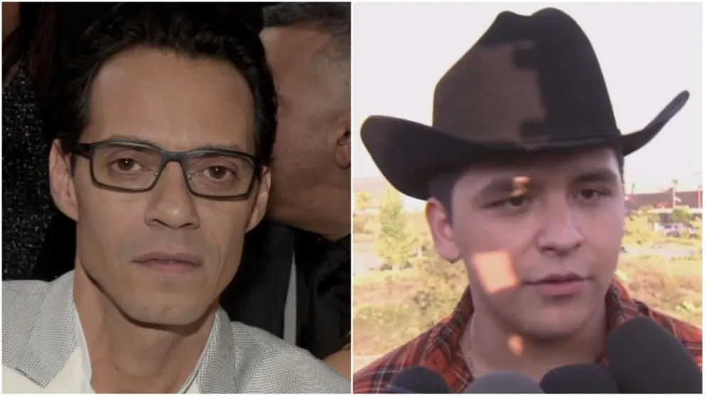 En video, el incómodo momento que protagonizó Marc Anthony con Christian durante los Latin Grammys