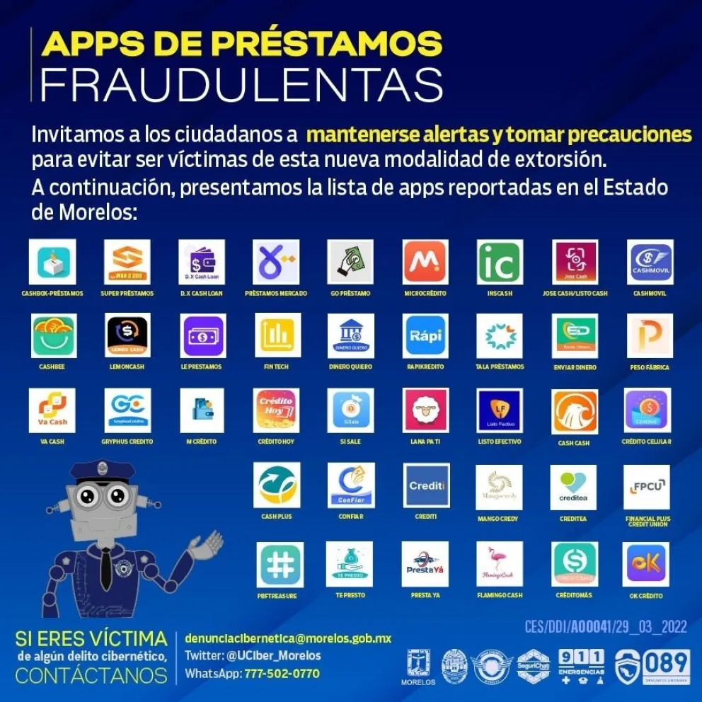 aplicaciones fraudulentas