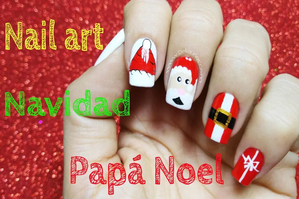 Diseños de Nail Art para Navidad 2024: eleva tu manicura con estilo festivo