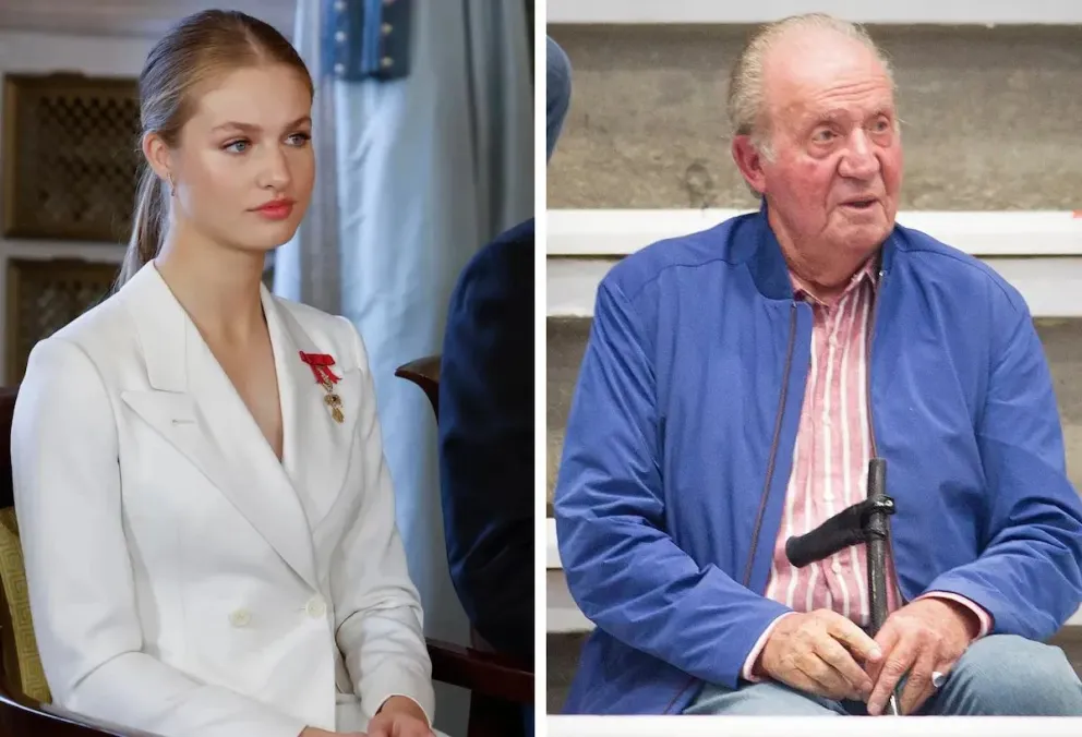 Juan Carlos I impacta en España por lo que reveló a la princesa Leonor