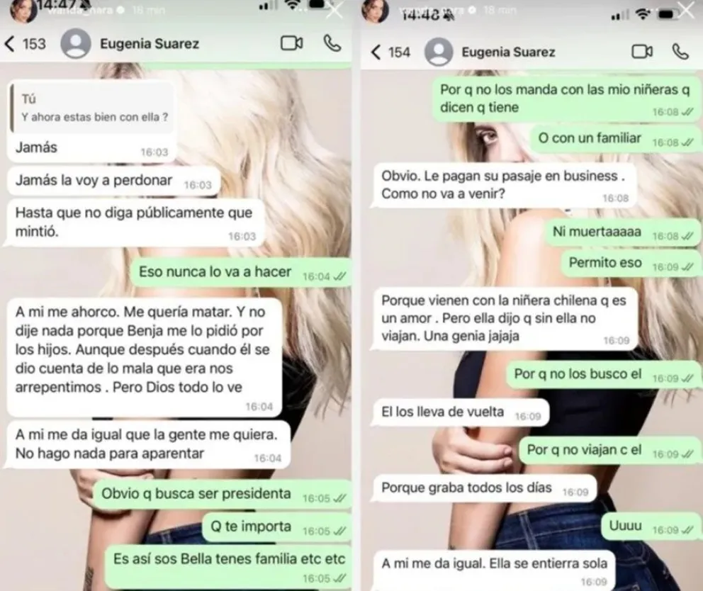 Wanda Nara - China Su&aacute;rez