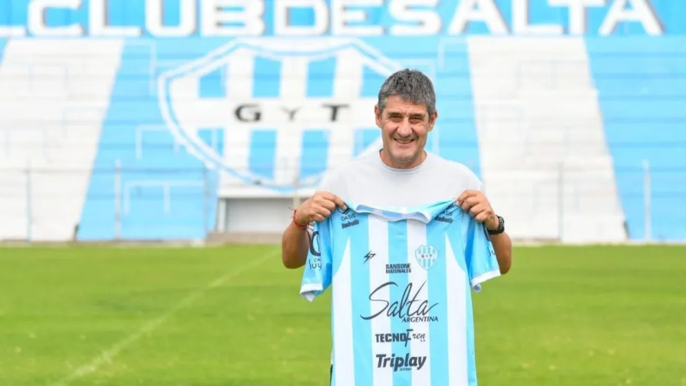 Fernando "Tete" Quiroz firmó contrato y es el nuevo DT de Gimnasia y Tiro