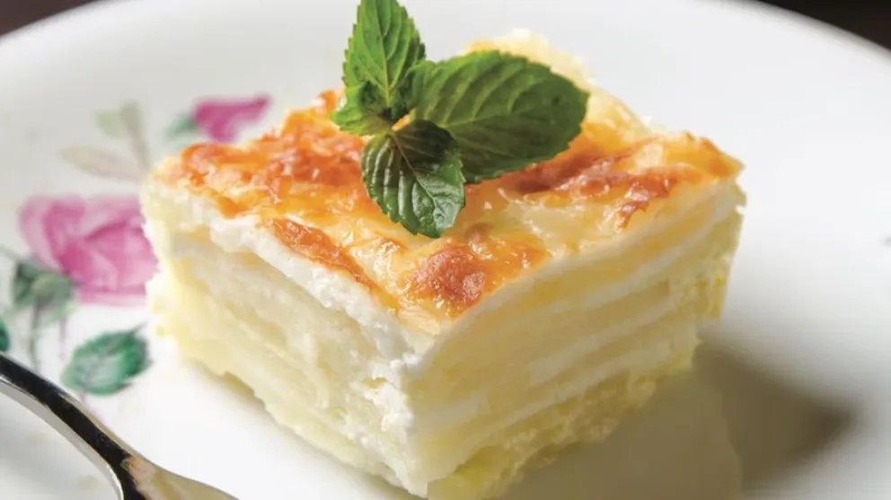 bud&iacute;n de papa y queso - receta