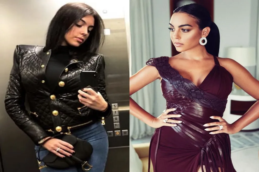 Georgina Rodríguez y su controvertido vestido navideño por el que recibió las críticas más crueles