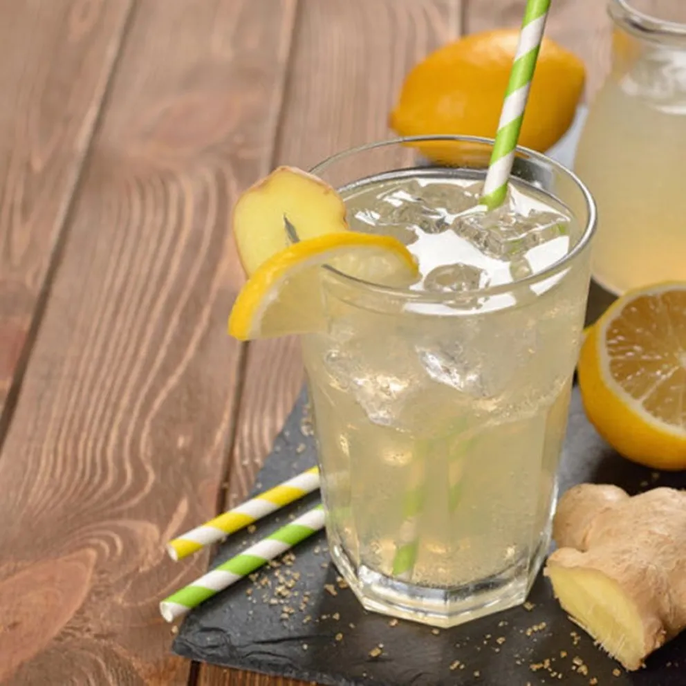receta - limonada de jengibre