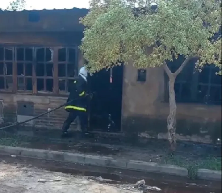 Incendio en General Mosconi 