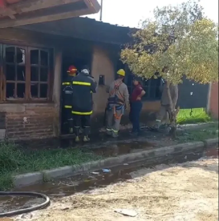 Incendio en General Mosconi 