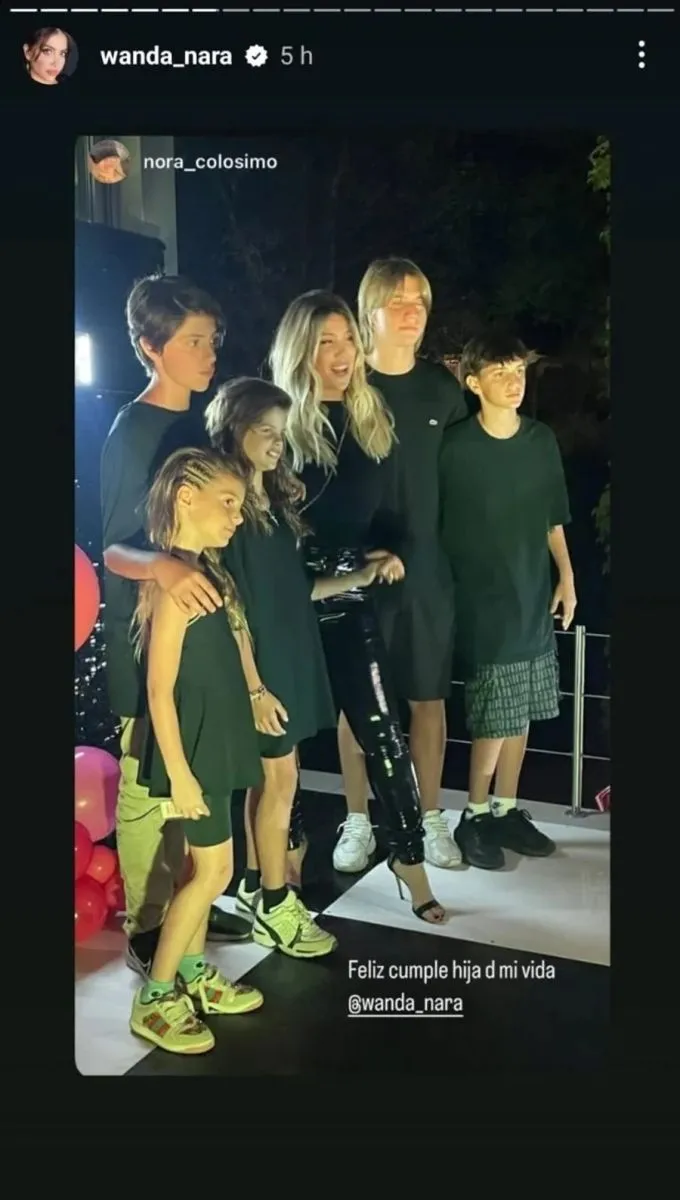 Wanda Nara - cumplea&ntilde;os