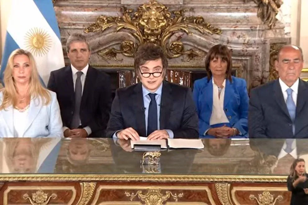 Javier Milei anunció reformas en seguridad: el nuevo FBI argentino y baja en la edad de imputabilidad