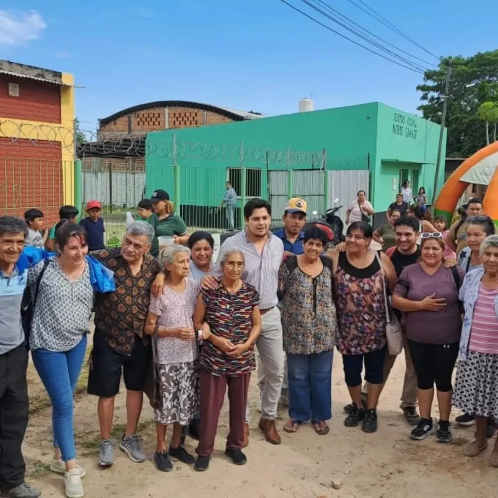 Franco Hernández Berni inauguró tres nuevas obras en el barrio Norte Grande