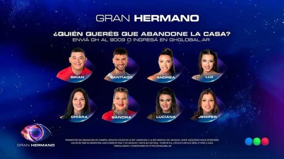 gala de nominaci&oacute;n - Gran Hermano