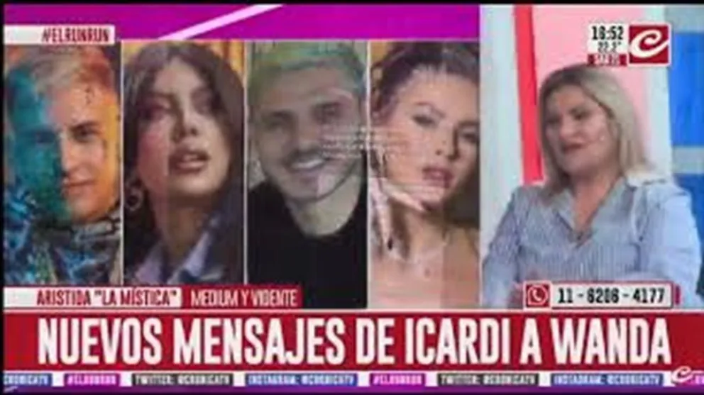 predicci&oacute;n - Wanda Nara - Mauro Icardi
