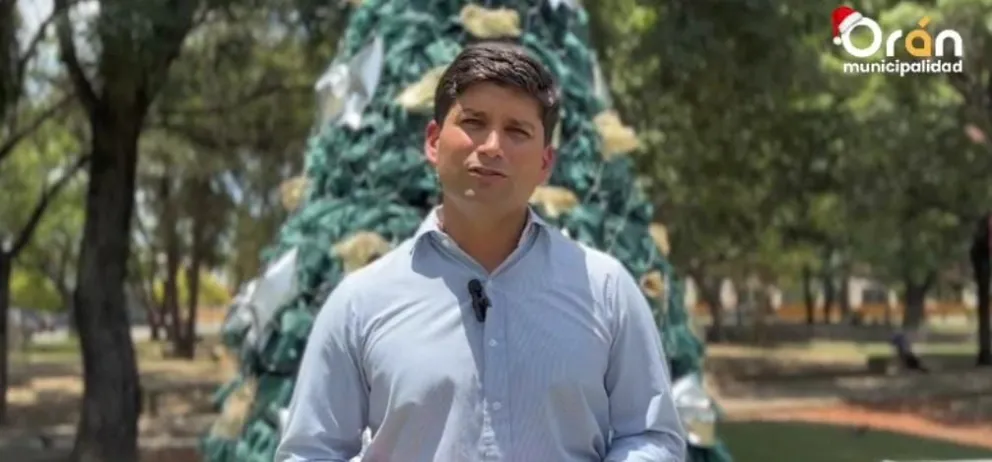 Orán: el saludo de Baltasar Lara Gros por las fiestas de Noche Buena y Navidad