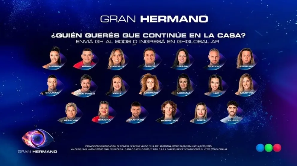 Gran Hermano - l&iacute;der de la semana