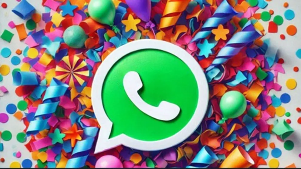La increíble función de confeti en tus chats: una divertida novedad de WhatsApp para Fin de Año