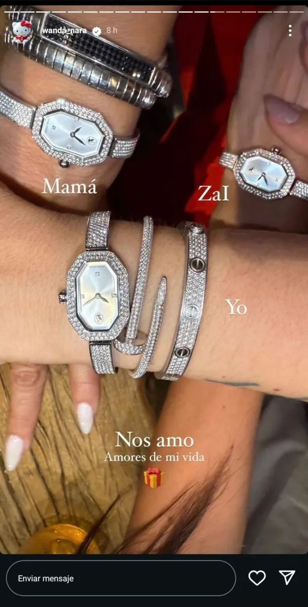 Wanda Nara - regalo