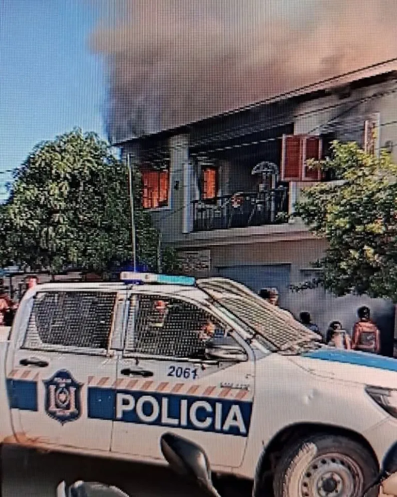 Incendio de una vivienda 
