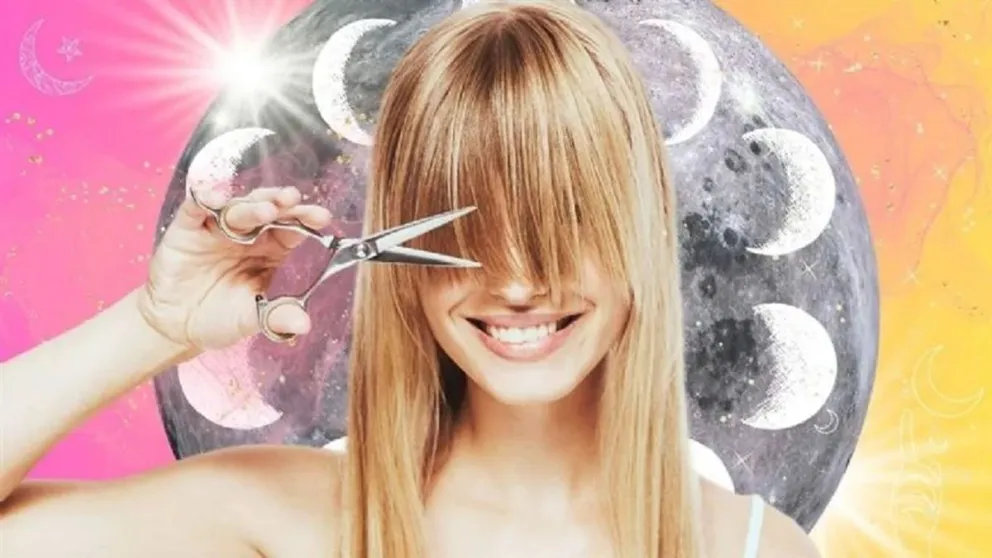 Conocé cómo las fases de la luna influyen en tu belleza: los mejores días de enero 2025 para un corte de cabello