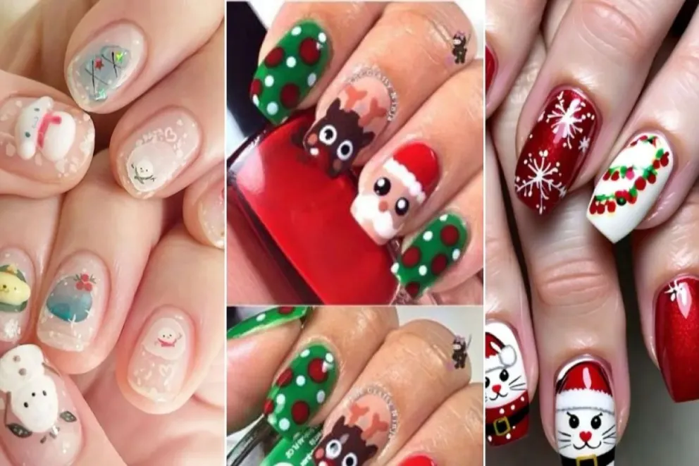 Brilla en el 2025: las tendencias Kawaii en decoración de uñas para celebrar el año nuevo
