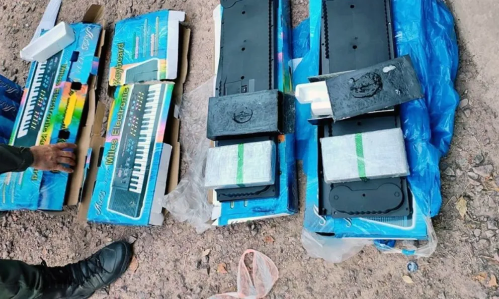 Salió desde Orán: una boliviana fue atrapada infraganti con cocaína oculta en teclados musicales