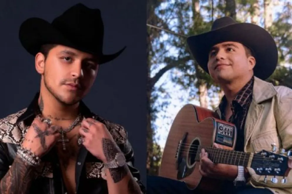 Así se dejó ver el hermano menor de Christian Nodal y desata polémica