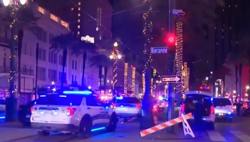 Accidente en Nueva Orleans