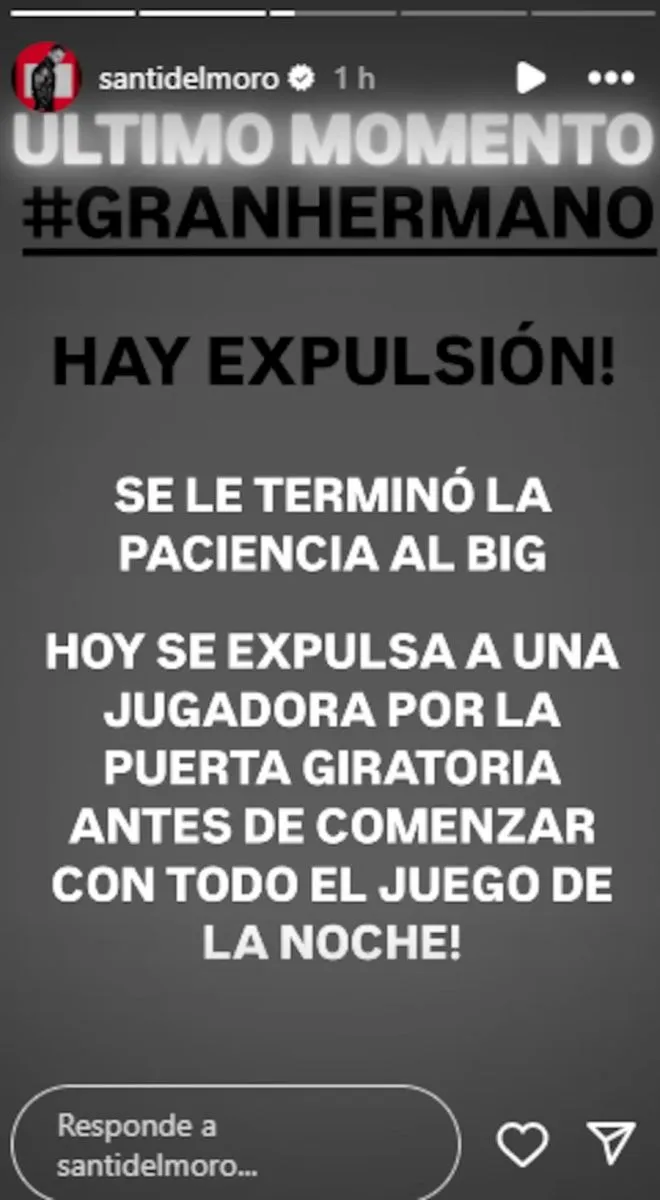 Gran Hermano-Santiago del Moro