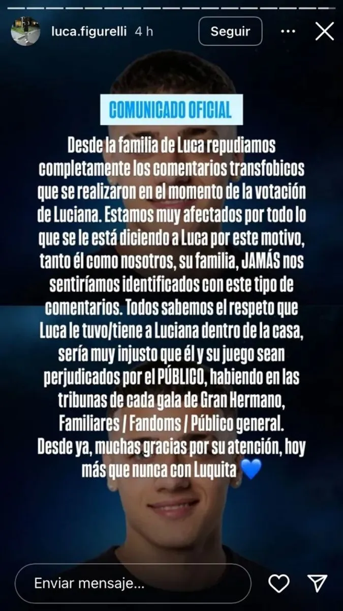 Gran Hermano - Luca Figurelli