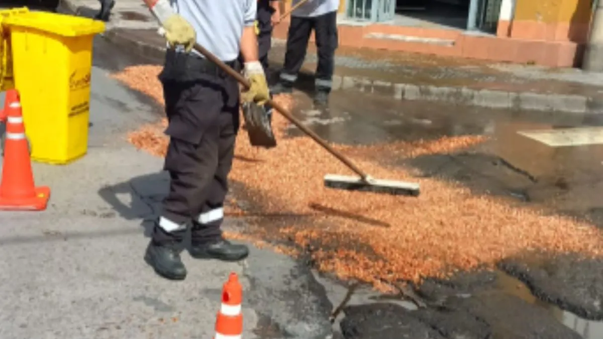 Accidente en el centro salte&ntilde;o 