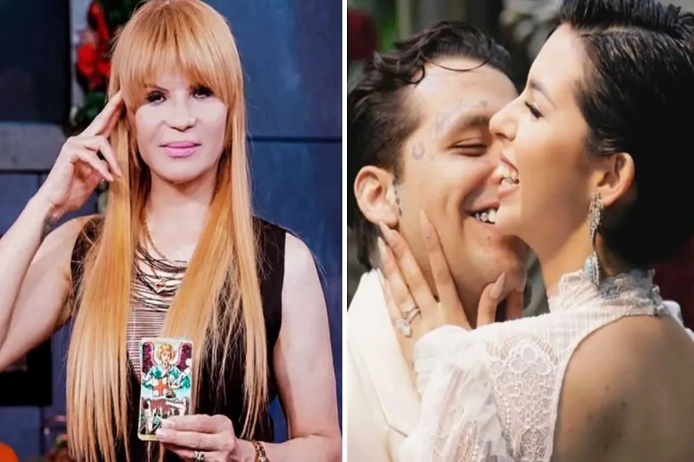 Se viene un bebé en 2025:  Mhoni Vidente revela fecha de nacimiento de Ángela Aguilar